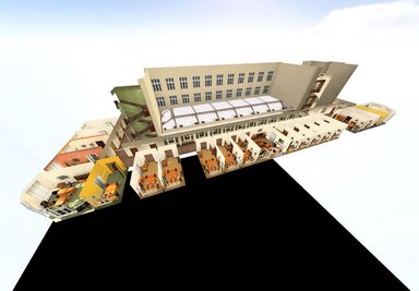 Prague city Hall 3D