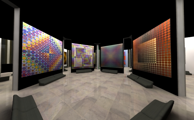 Vasarely 3D